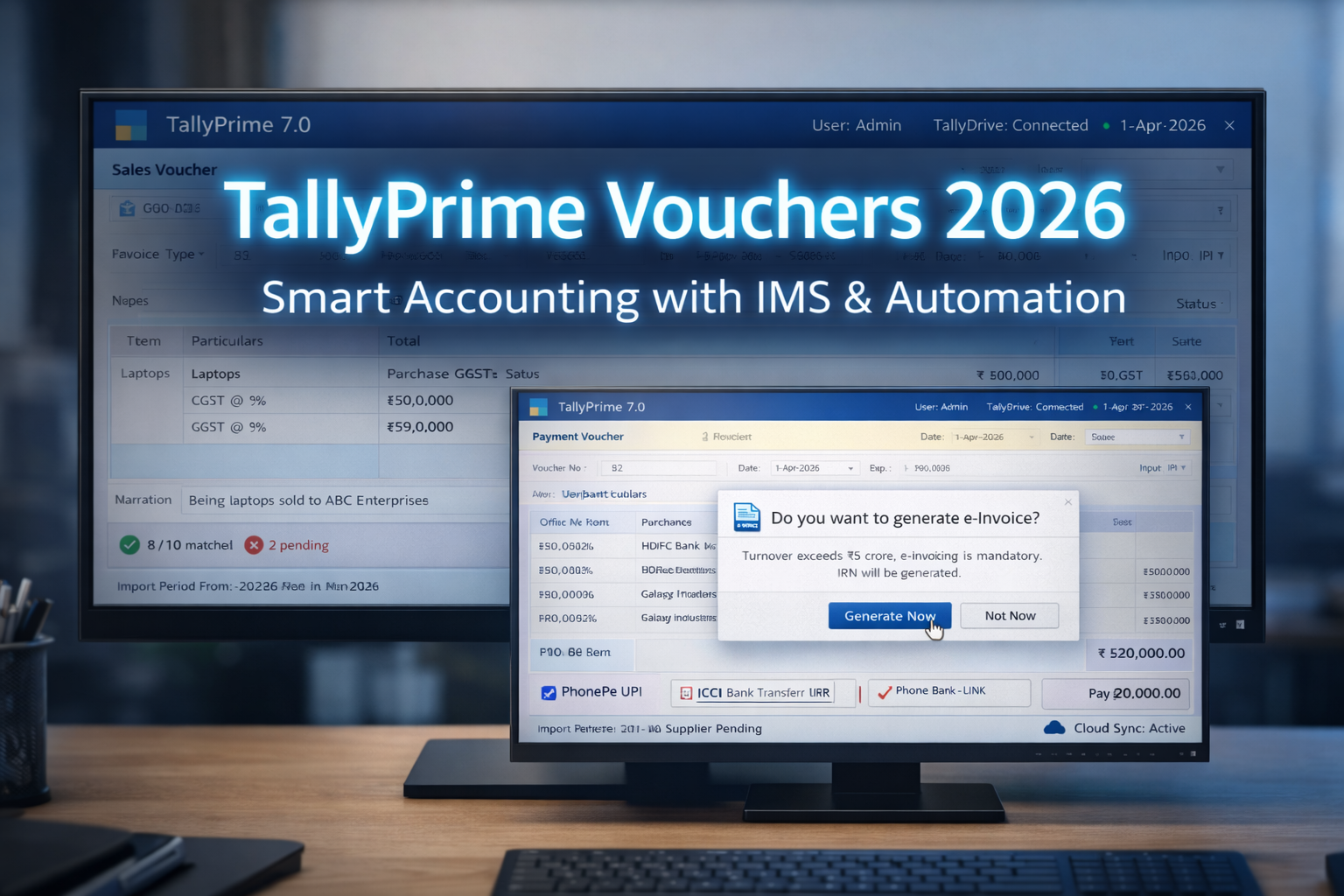 Tally Prime Voucher Types: 50+ New Shortcuts & Secret Hacks for 2026!