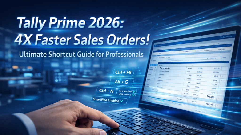 Ultimate Guide: Tally Prime Sales Order Shortcut Key 2026 for 4X Speed