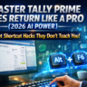 7 Best Ways to Master Tally Prime Sales Return Shortcut Key Now!