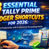 8 Essential Tally Prime Ledger Shortcuts for 2026: Boost Productivity with Professional Accounting Hacks
