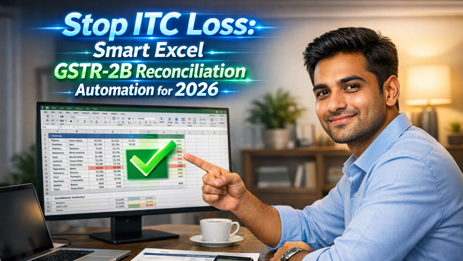 Excel GSTR-2B Reconciliation Automation