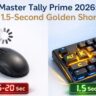 How to Master Tally Prime 2026: The “1.5-Second Golden Shortcut” for 10x Faster Company Setup!