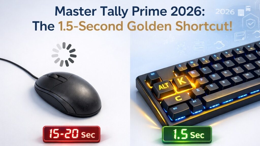 How to Master Tally Prime 2026: The “1.5-Second Golden Shortcut” for 10x Faster Company Setup!