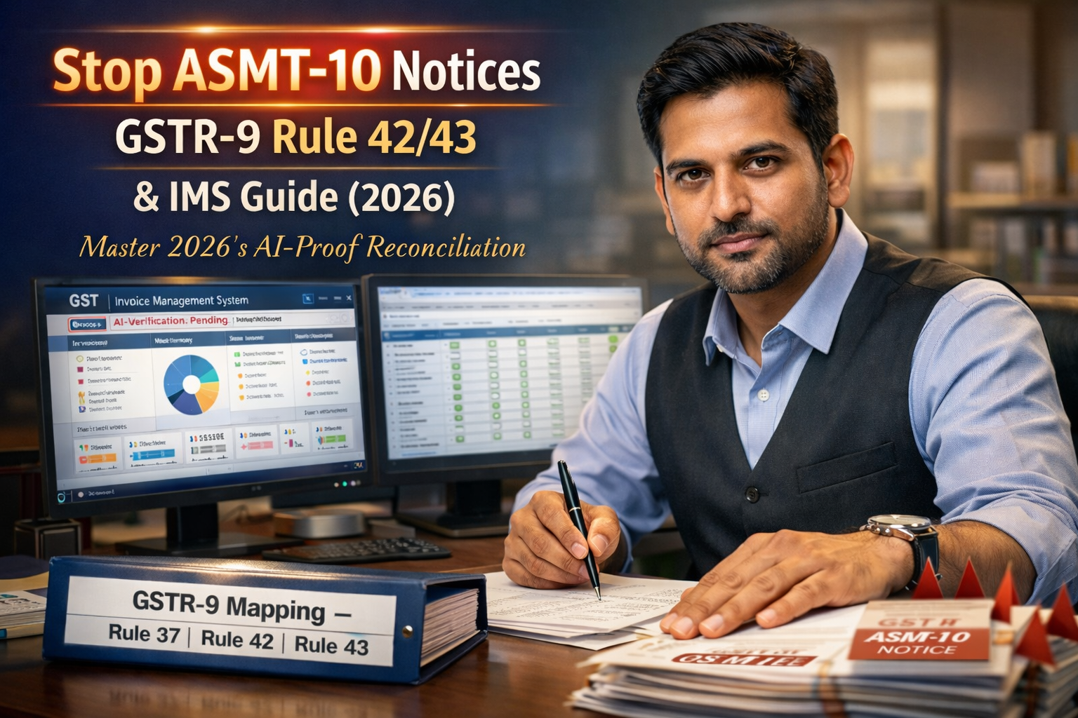 ASMT-10 Notices: GSTR-9 Rule 42/43