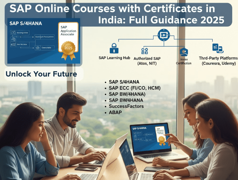 SAP Online Courses with Certificates in India You Need To Know a Full Guidance in 2025