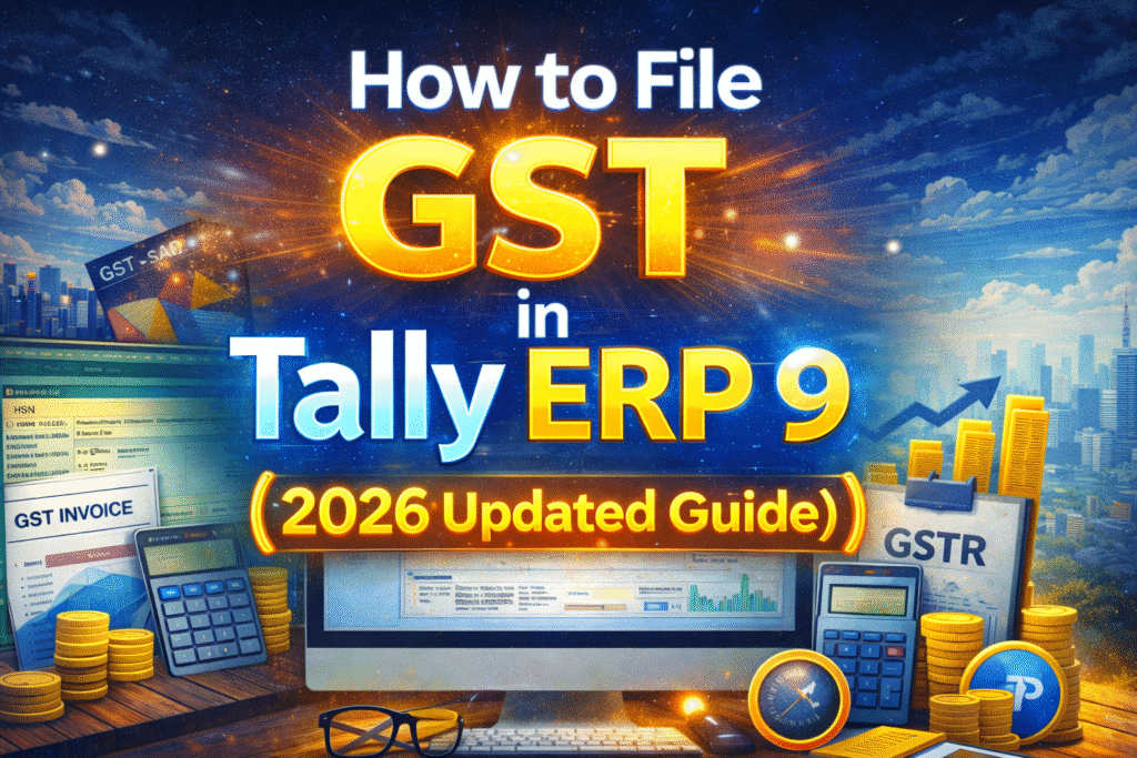 How to File GST in Tally ERP 9 (2026 Updated Guide)
