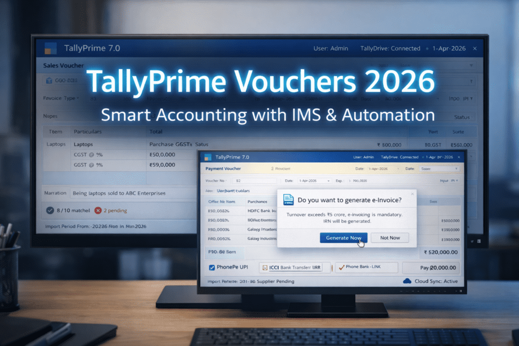 Tally Prime Voucher Types: 50+ New Shortcuts & Secret Hacks for 2026!