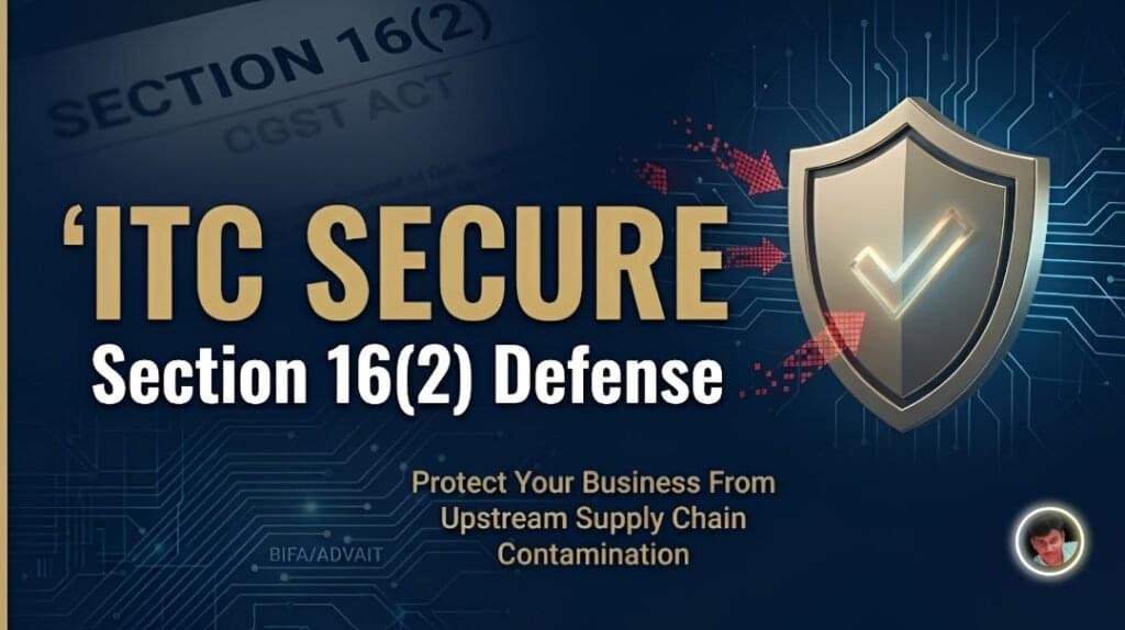 GST Section 16(2) Defense